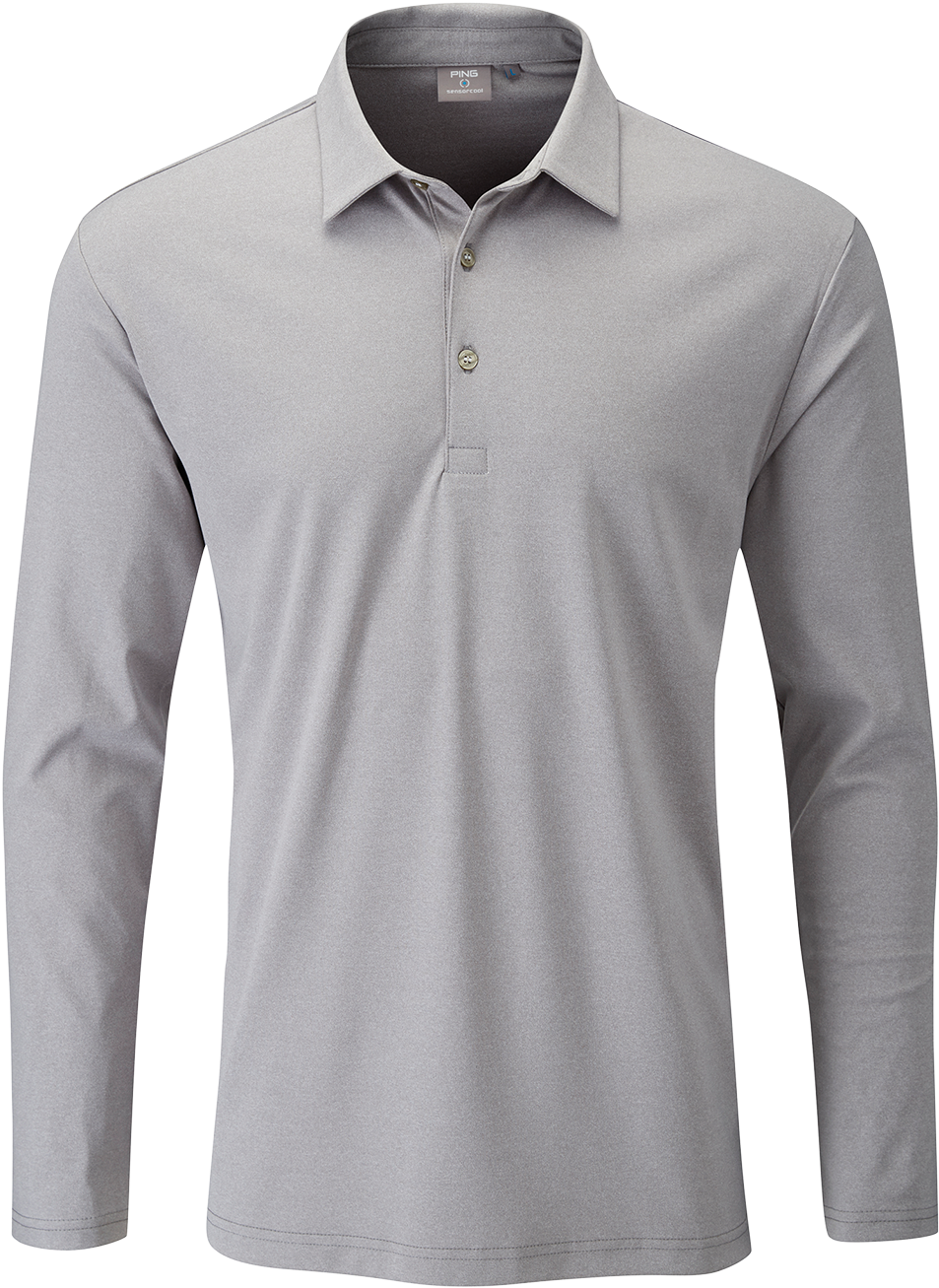 Ping Lester Long Sleeve Polo - Long-sleeved T-shirt (1362x1362), Png Download