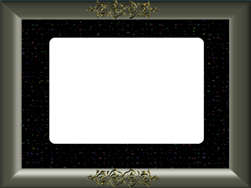 Marcos Negros Png Para Photoscape - Picture Frame (800x600), Png Download