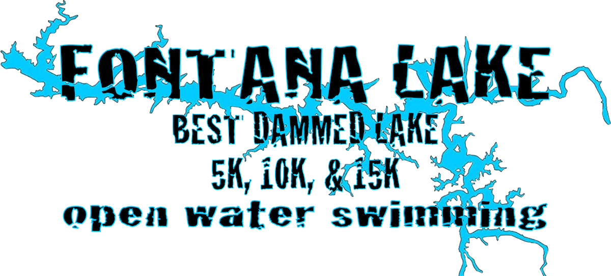 1st Annual Fontana Lake 15k Relay Open Water Race 3 - Calligraphy (1200x542), Png Download