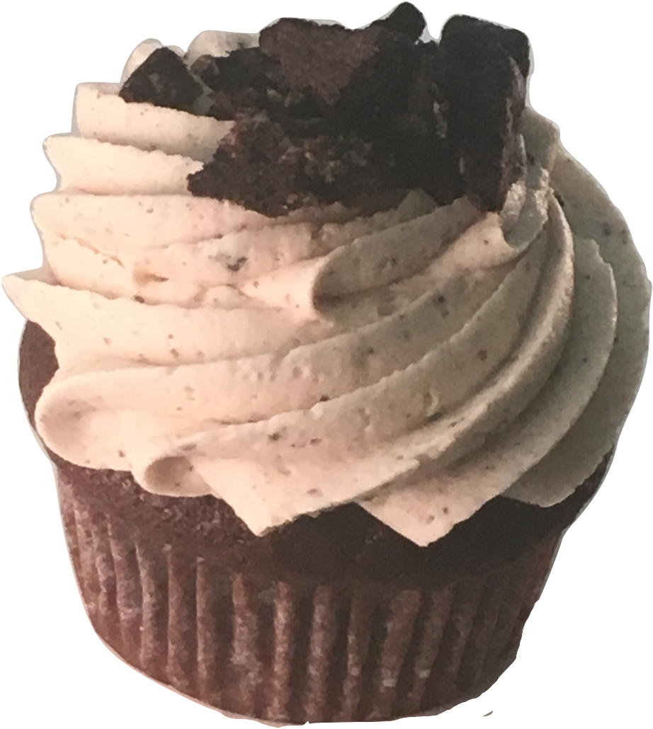 Cookies & Cream - Cupcake (974x1130), Png Download