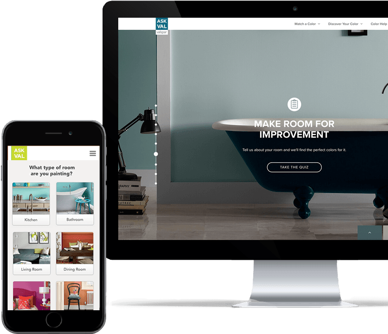 Blue And Green Paint Swatches Valspar Color Quiz Mobile - Samsung Galaxy (791x682), Png Download