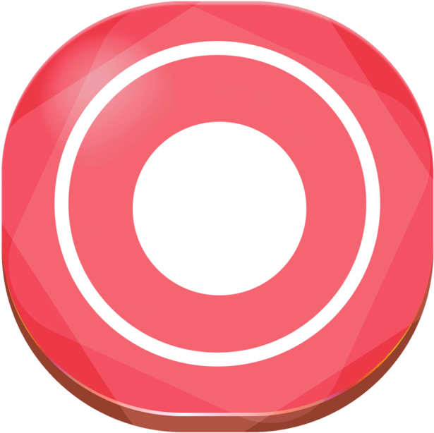 Screen Record With Camera And Microphone - Circle (630x630), Png Download