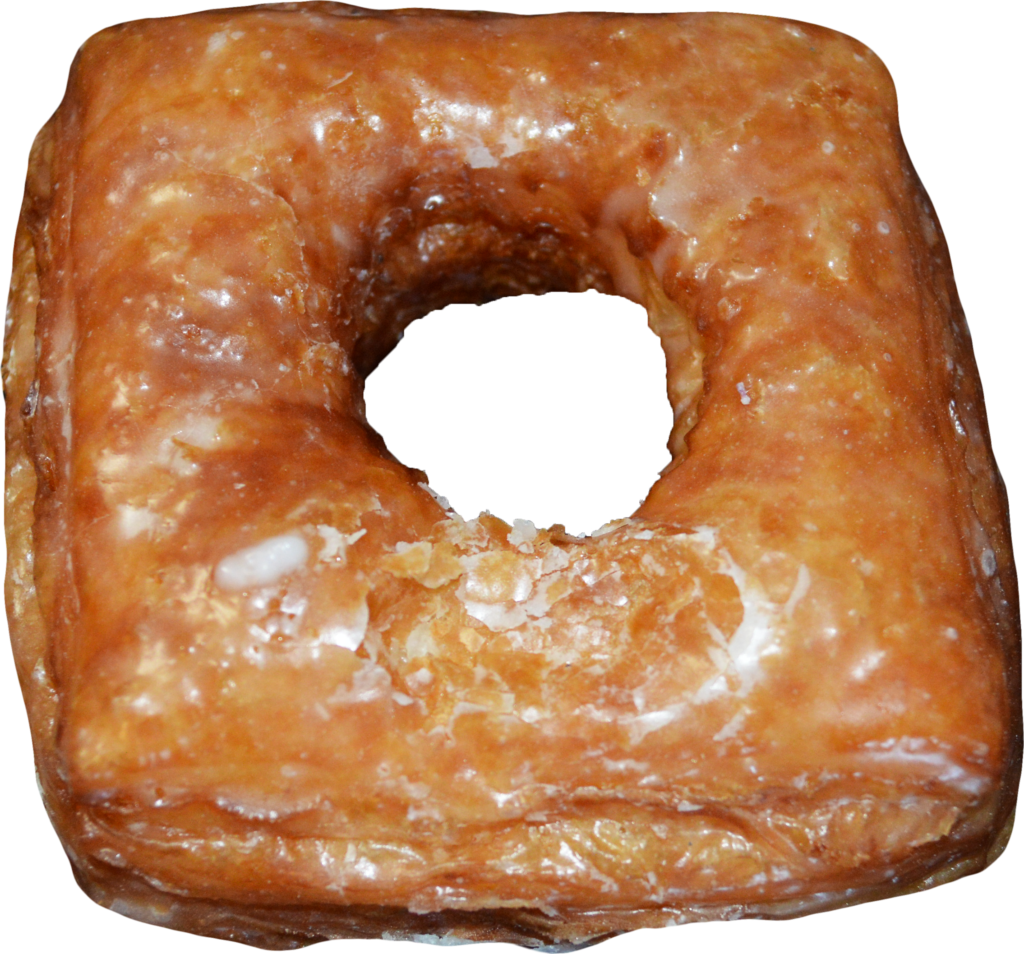 Glazed Doughsant - Doughnut (1024x954), Png Download