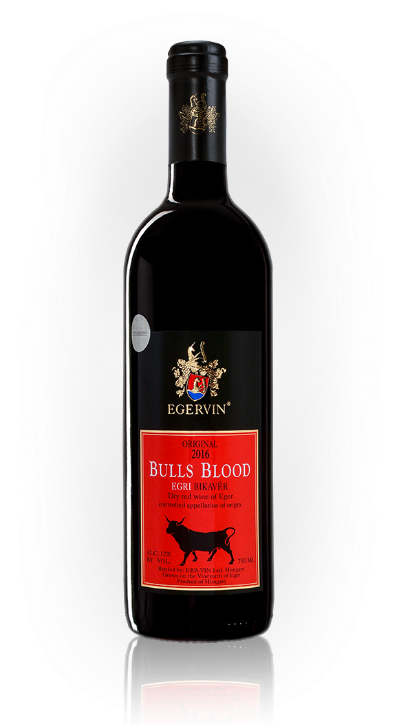 Bottles 0005 Bulls-blood - Egri Bikaver Bull's Blood Of Eger 2010 (hungary) (642x1064), Png Download
