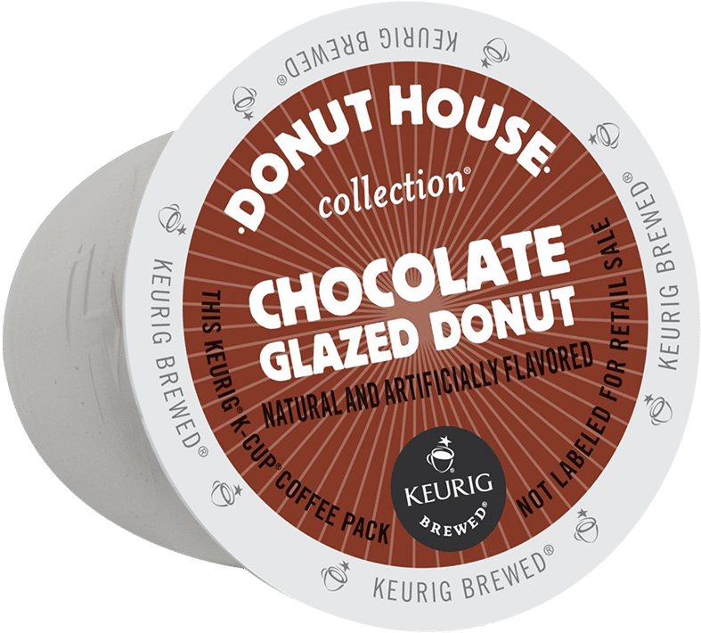 Donut House Chocolate Glazed - Eye Shadow (800x800), Png Download