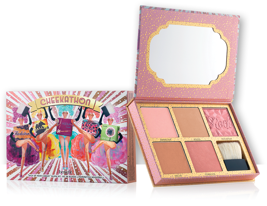 Benefit Cheekathon Bronzer & Blush Palette - Benefit Blush Palette Cheekathon (1220x1380), Png Download