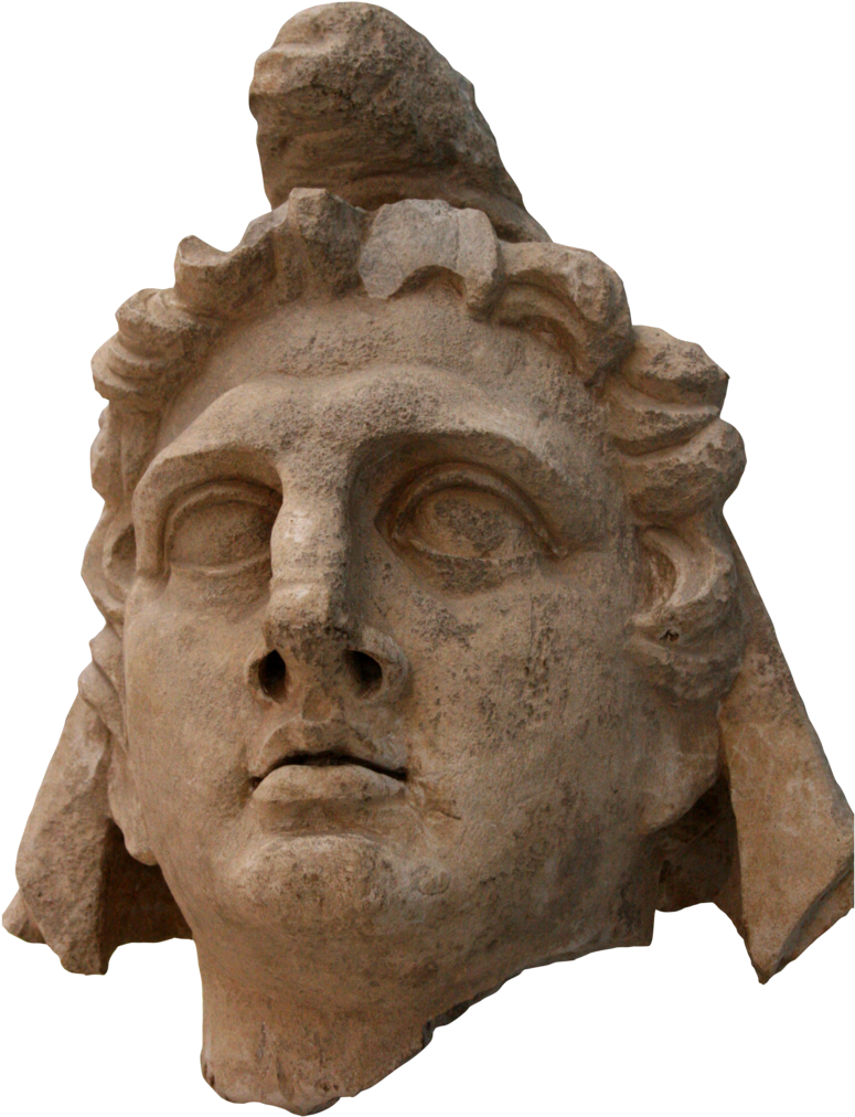 Mithra Head - Mithraism Dog Raven (782x1023), Png Download