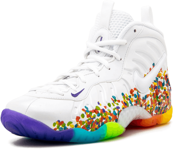 Customer Reviews - Foamposites Fruity Pebbles At Jimmy Jazz (1000x600), Png Download