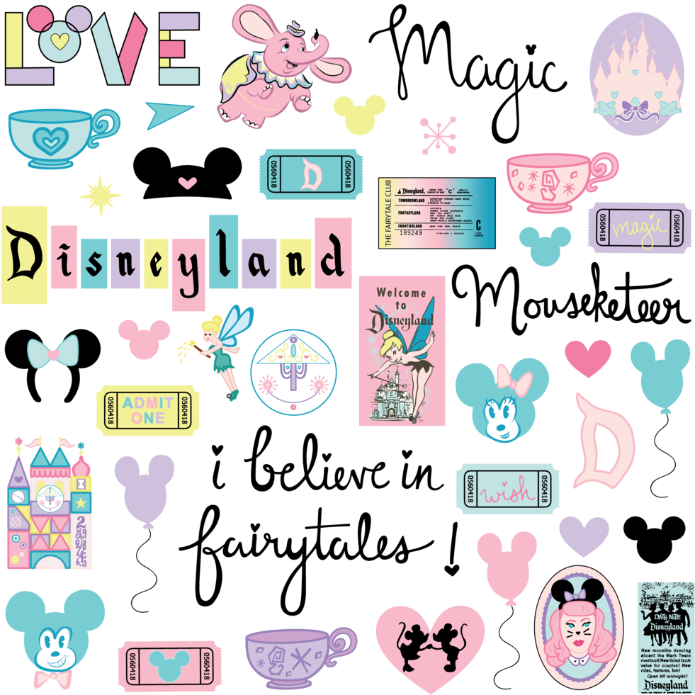 The Wonderful World Of Disney Digital Collection (1000x1000), Png Download