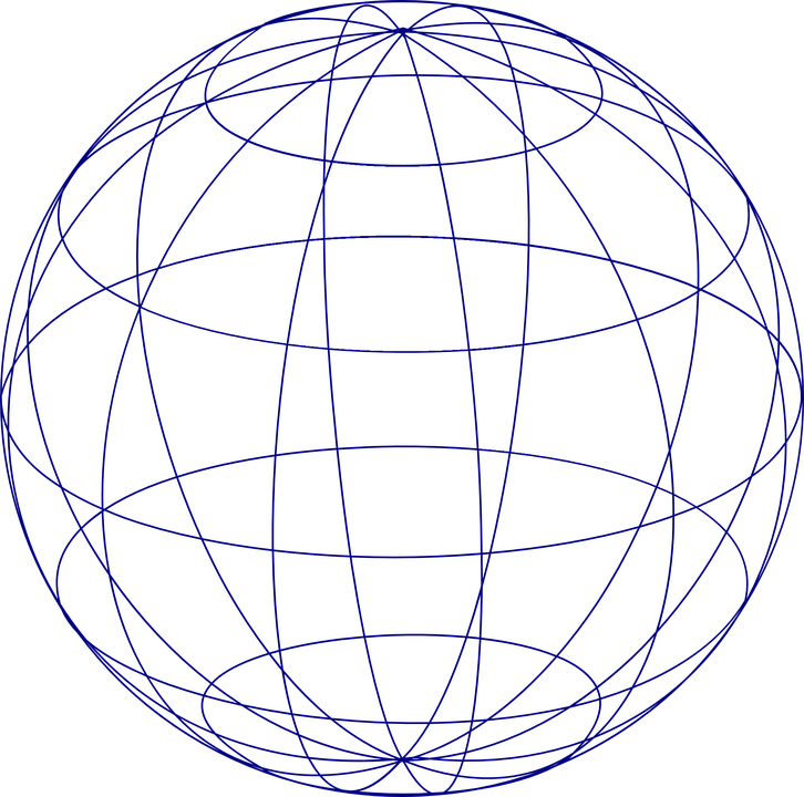 Globe Grid Png (726x720), Png Download