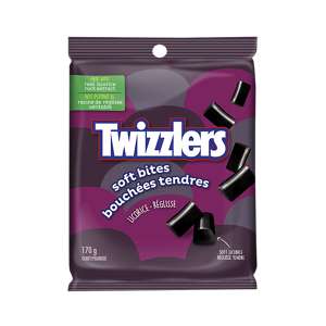 Twizzlers Soft Bites Licorice - Liquorice Allsorts (300x300), Png Download