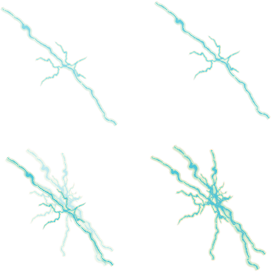 Here Are Some Other Particles I Did In Unity Some Got - Child Art (1024x1024), Png Download