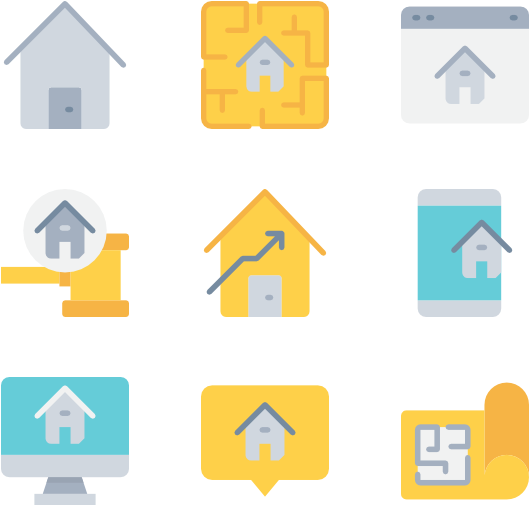 Real Estate - Graphic Design (600x564), Png Download