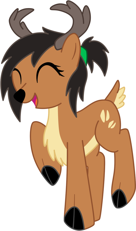 Reindeer Clipart Prancer - Santa's Reindeer Mlp (600x975), Png Download