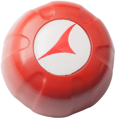 On/off Button S1 10/11 Red - Bouncy Ball (744x427), Png Download