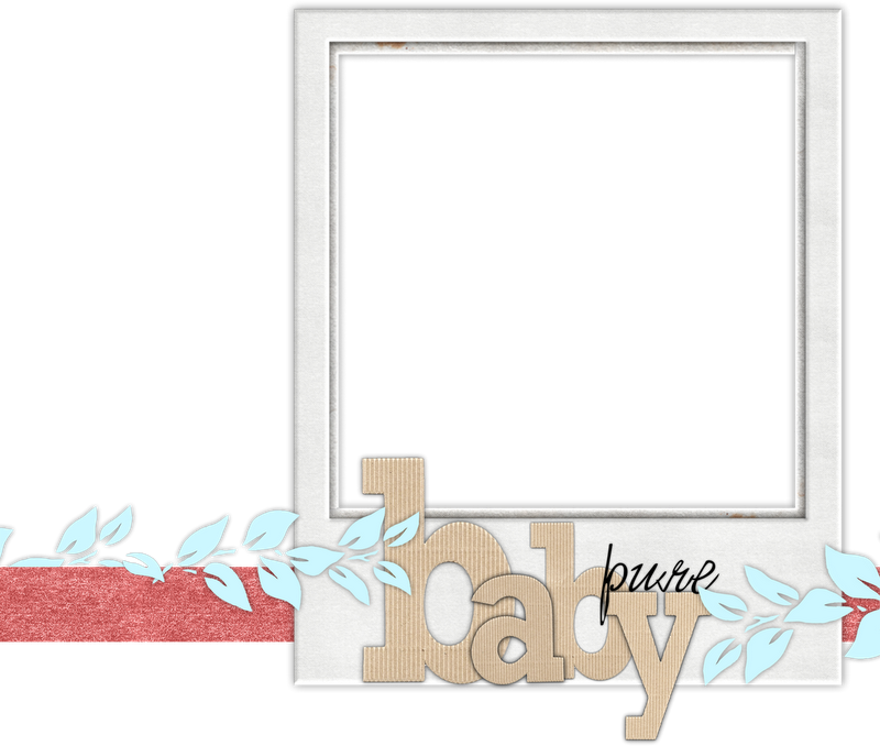 Pure Baby Framed Border Hope You Like - Graphic Design (800x678), Png Download