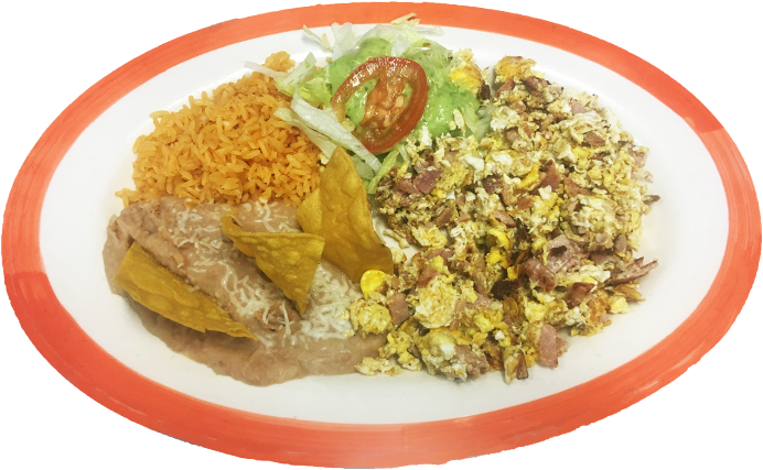 Huevo Con Jamon - Biryani (734x428), Png Download