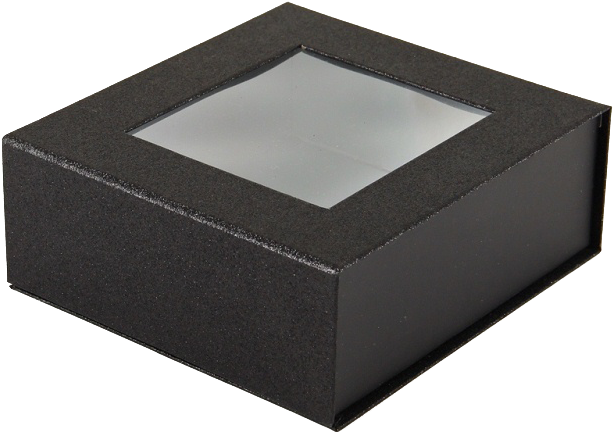Cardboard Custom Window Bracelet Box Jewelry Box Watch - Box (800x586), Png Download
