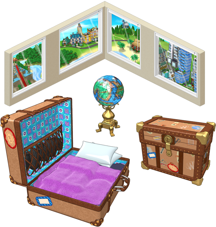Not A Member - Webkinz Window On The World (789x802), Png Download