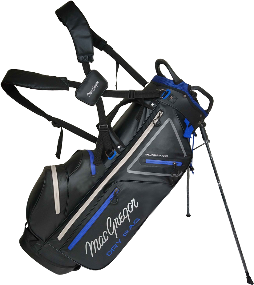 Bags Carry/stand - Mcgregor Golf Mactec Charcoal (950x1343), Png Download