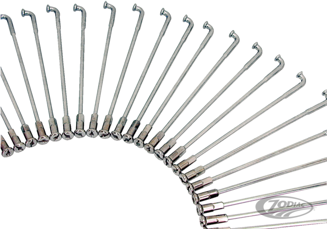 Zodiac Offers The Wheel Builder A Complete Selection - Rayon Moyeux Harley 16 (640x480), Png Download