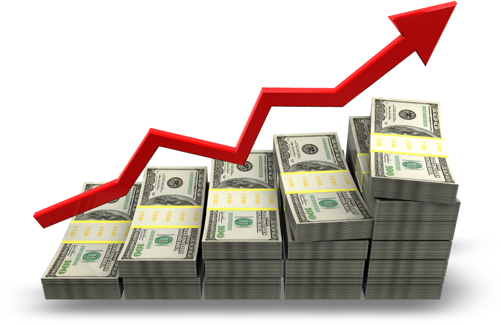 Dollar-rising - Job Pricing (1000x750), Png Download