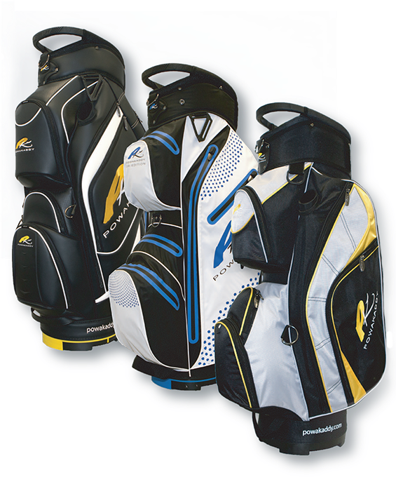 Purchase Any Powakaddy Lithium Electric Golf Trolley - Golf Bag (579x679), Png Download
