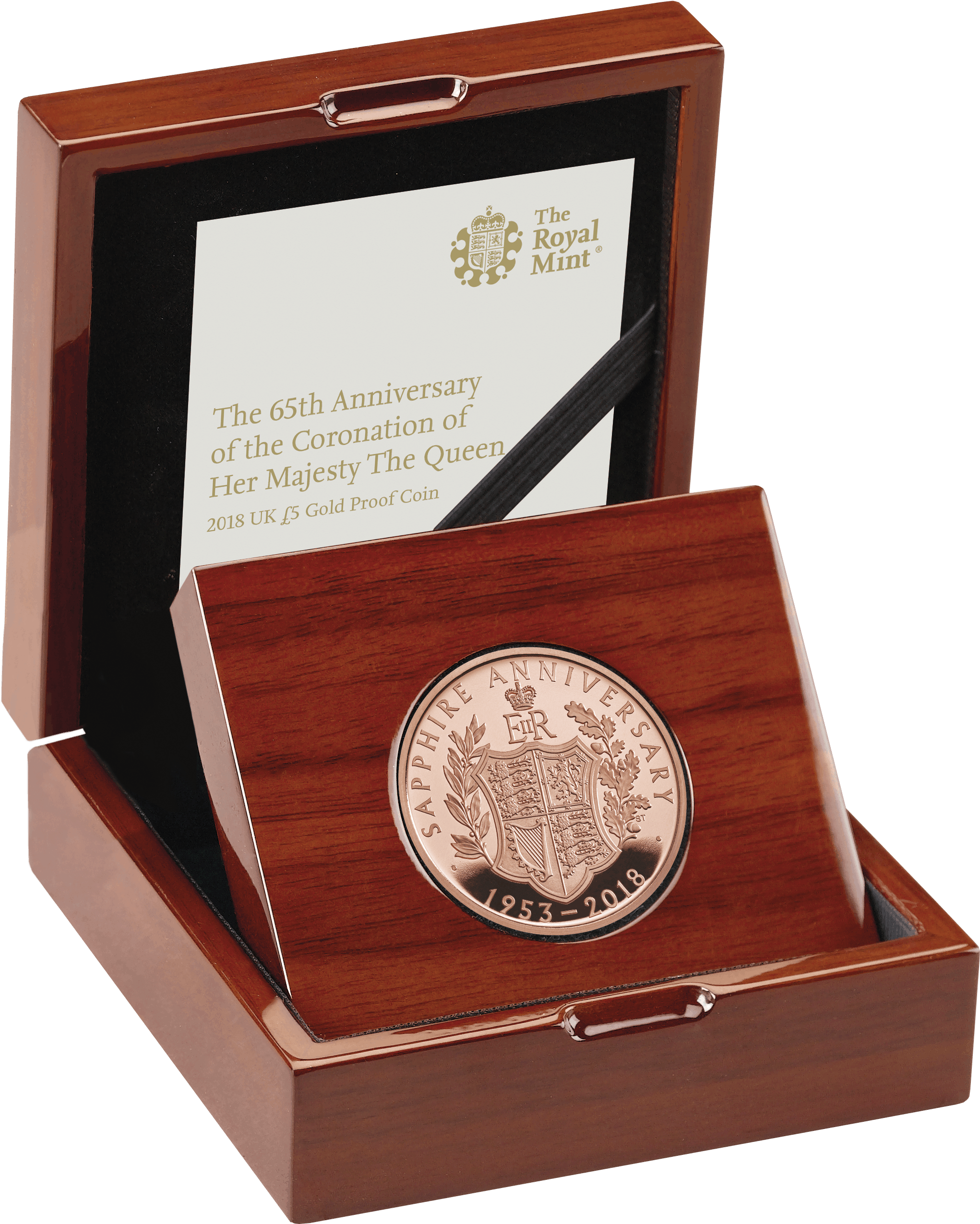 Sapphire Coronation Of Hm Queen 2018 Gold - Moneta Henry E Meghan (2209x2769), Png Download