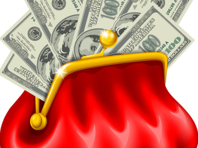 Dollar Clipart Extra Money - 100 Dollar Bill (640x480), Png Download