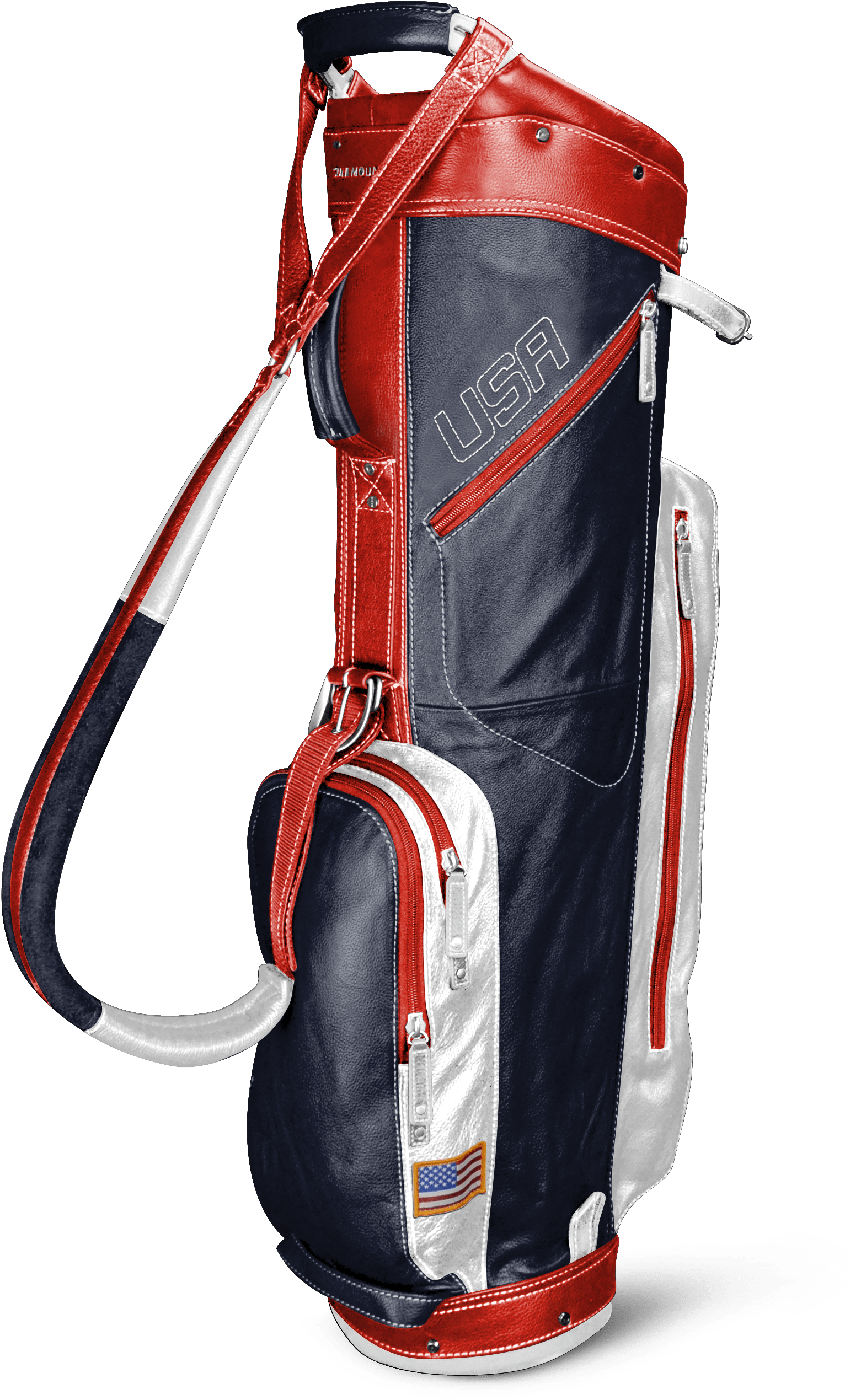 The Leather Cart Bag, Distinguished By Its Full-length - Golf Bags (3264x4928), Png Download