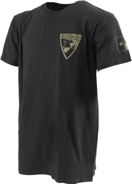 Picture Of Dsg Arms Molon Labe T-shirt - T-shirt (600x600), Png Download