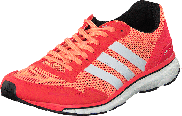 Naiset Adidas Adizero Adios 3 W Sun Glow Ftwr White - Adizero Adios Sun Glow (705x449), Png Download