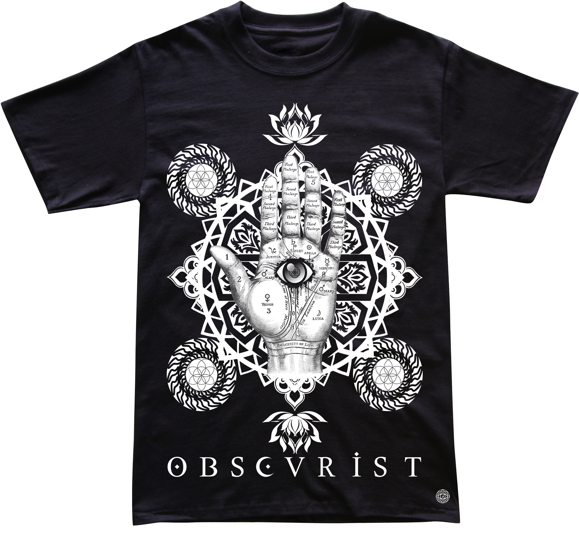 Image Of The Occult Line - T-shirt (2000x2000), Png Download