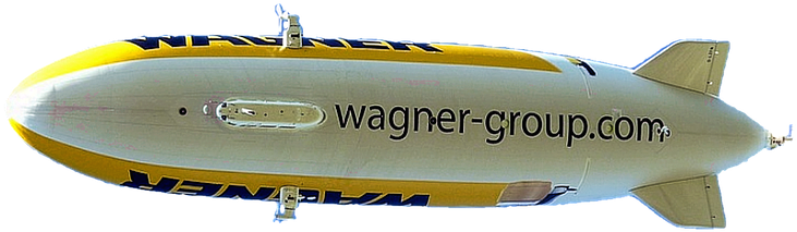 Canvas Print Airship Float Zeppelin Balloon Aviation - Blimp (960x687), Png Download