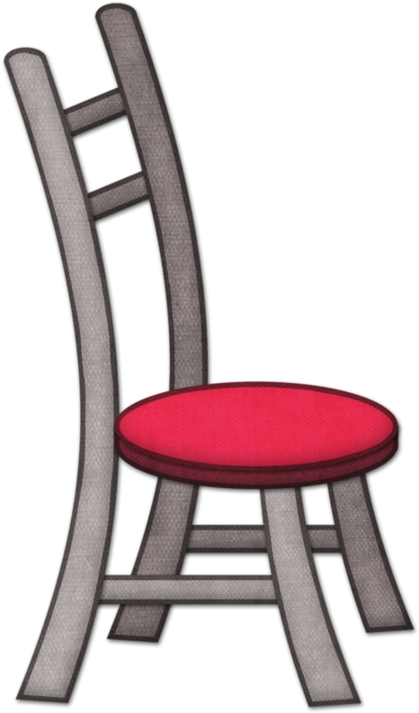 Left Chair - Стул Клипарт На Прозрачном Фоне (473x800), Png Download