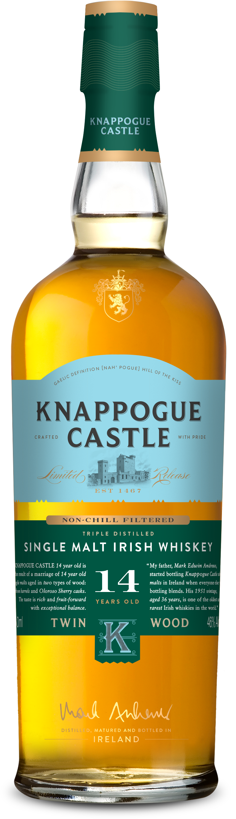 Your Home Is Your Castle - Knappogue Castle Whiskey (1240x2816), Png Download