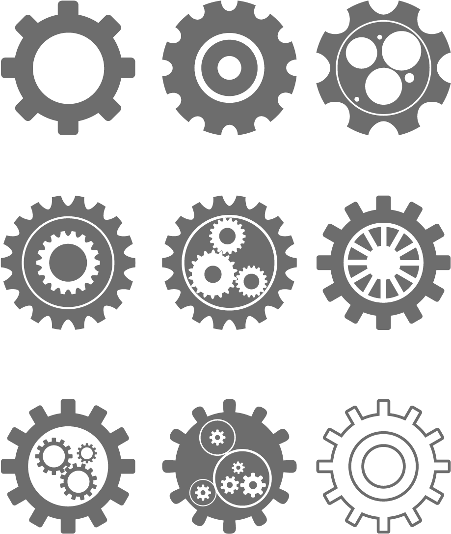 Vector Icon Gear Industrial Geometric Png Image And - Plan De Sistemas De Gestion (1024x1369), Png Download
