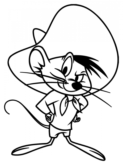 Coloriage De Speedygonzales Speedy Gonzales Black And White Full Size Png Download Seekpng Coloriage De Speedygonzales Speedy Gonzales Black And White Full Size Png Download Seekpng