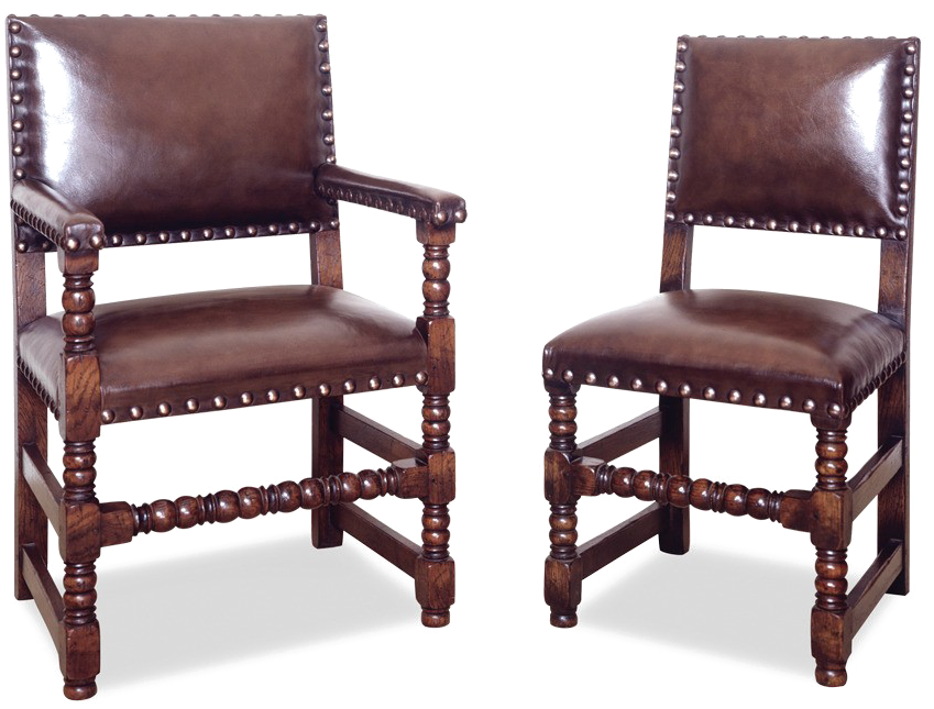 Cromwellian Chair Png Clipart - Cromwellian Chairs (1000x1000), Png Download