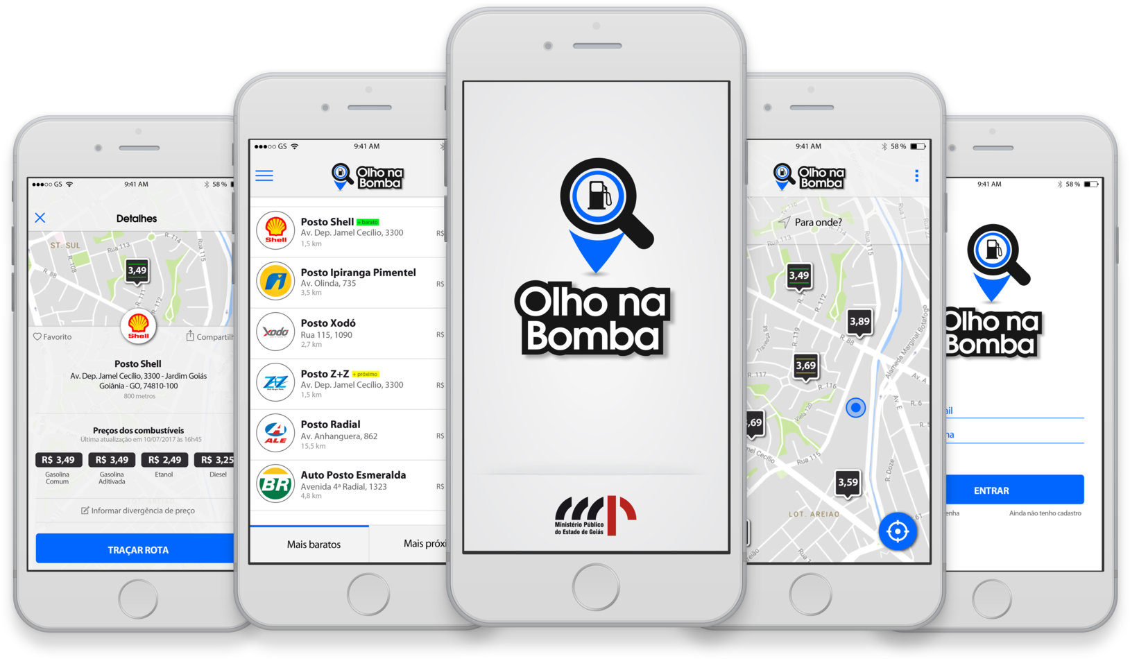 Instruções Para Postos De Combustíveis Quanto Ao Olho - Mp Go (1920x1064), Png Download