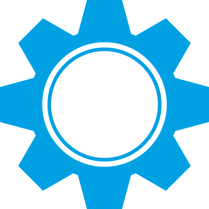 Gears Clipart Watch Gear - Configuração Imagem (720x720), Png Download