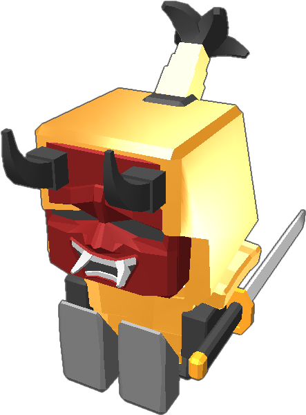 The Dark Samurai Awakens - Illustration (768x768), Png Download