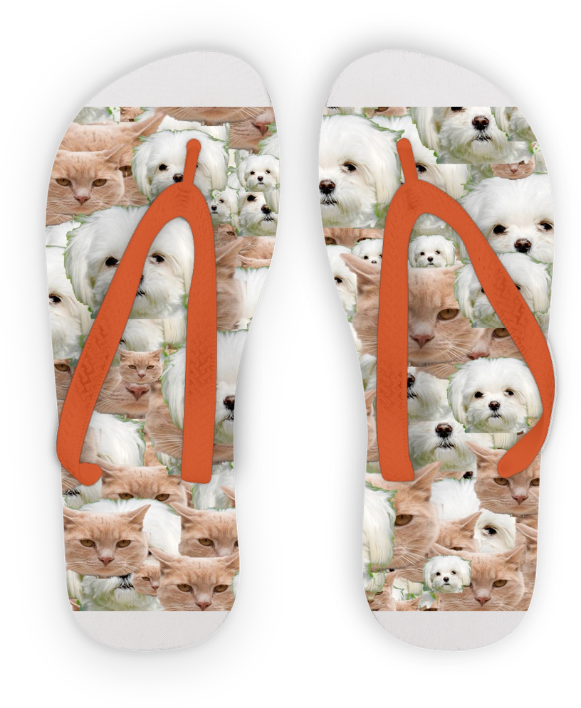 Two Face Test ﻿kids Flip Flops - Flip-flops (1024x1024), Png Download