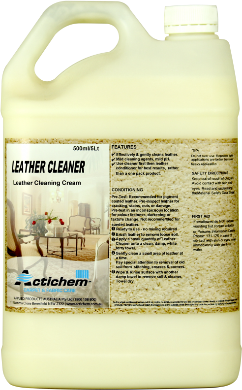Ap488 Leather Cleaner - Plastic (912x1024), Png Download