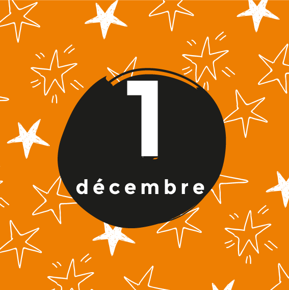 Création Of Vector Illustrations Of The Advent Calendar - Circle (567x568), Png Download