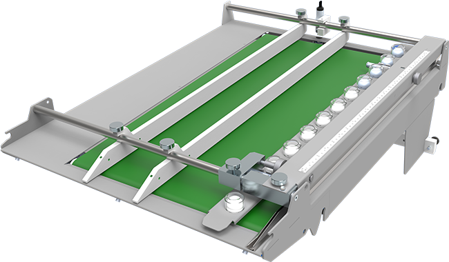 Side Lay Register Table - Machine (799x532), Png Download
