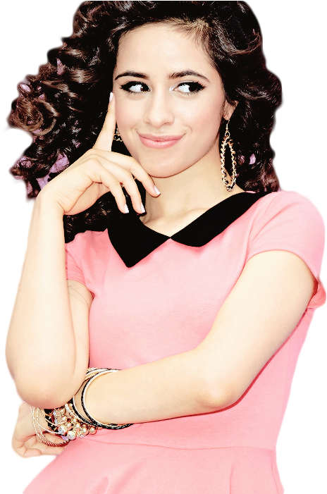 Cc Camila Cabello Camila Cabello Png Png - Camila Cabello Clipe Boss (500x700), Png Download