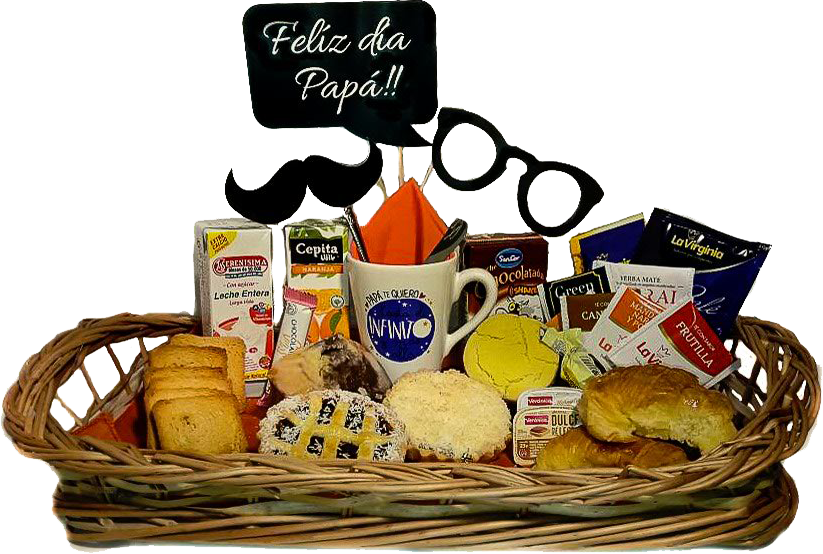 Desayuno Dia Del Padre (823x554), Png Download