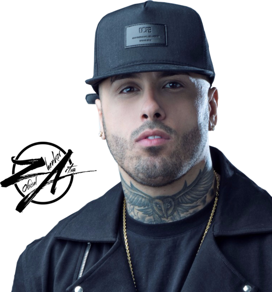 Nicky Jam - Tatuaje Del Buho De Nicky Jam (559x600), Png Download
