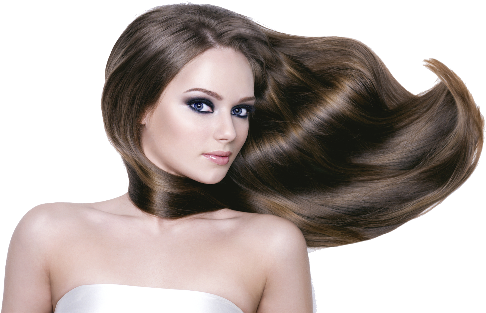 Slider2 Cabello Sano La Biopeluqueria Coloracion Vegetal - Woman With Beautiful Hair (1700x1113), Png Download